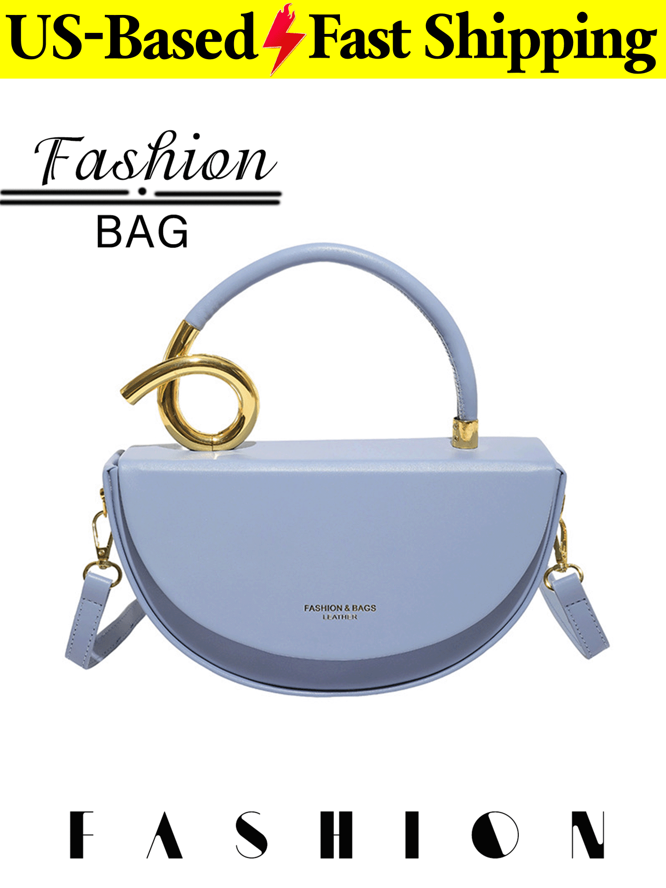 1 PC Solid-Color Crescent-Shaped Saddle Bag That Can Be Worn As A Shoulder Bag, Tote,Or Crossbody Bag-Perfect For Shopping,Commuting, Traveling,Dates