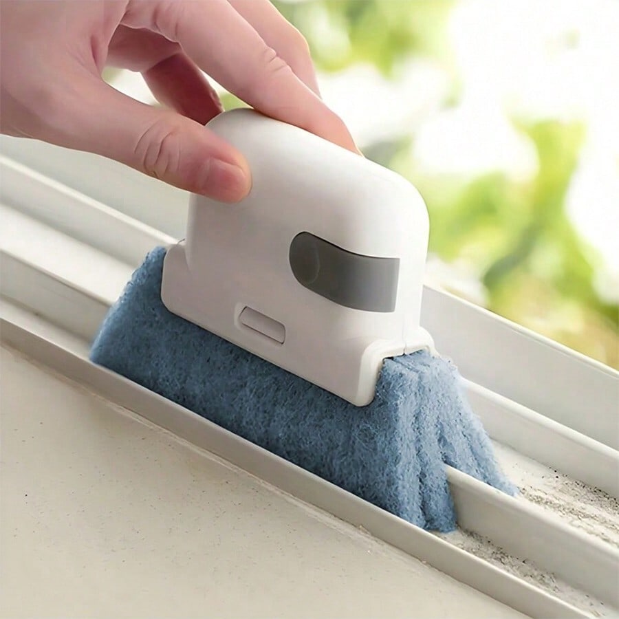 1pc Window Gap Cleaning Brush, Ideal For Window Glass Cleaning And Corner Cleaning
