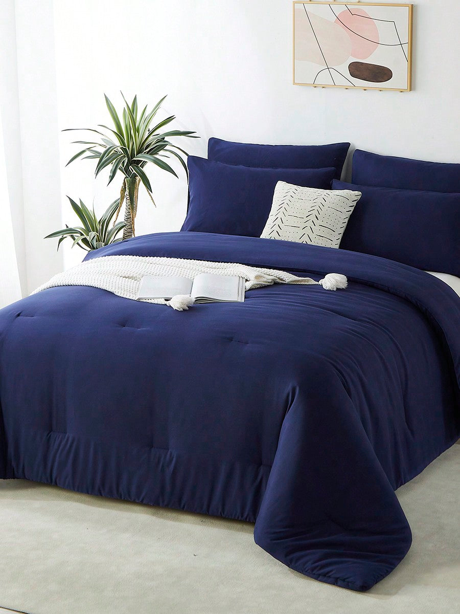 2/3-PCS Bed Comforter Sets Queen, Super Soft, Breathable, Fluffy Summer Bedding Set For All Seasons- Includes 1 Comforter And 1-2 Pillows, 100% Microfiber Super Soft Comforter Sets,Room Decor, Bedroo