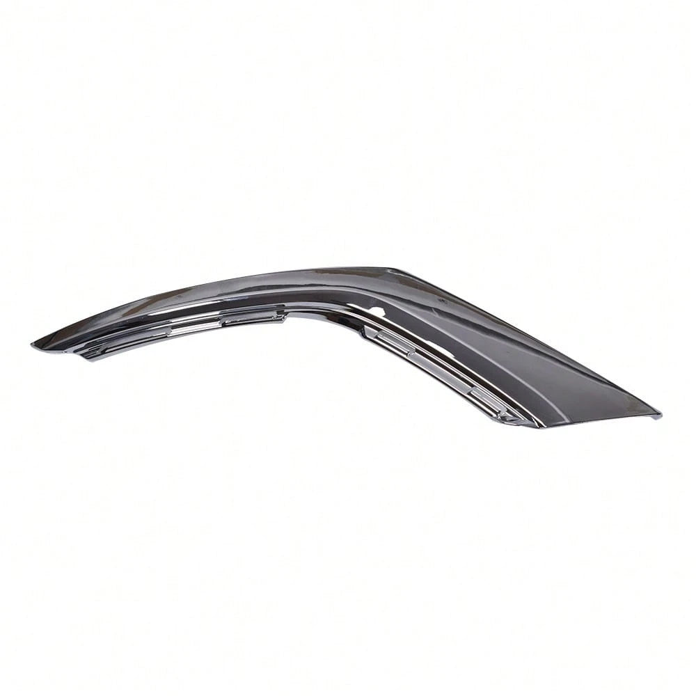 3-Pack Front Bumper Chrome Molding Trims Left LH Driver Side Replacement For Mitsubishi Outlander 2016-2019