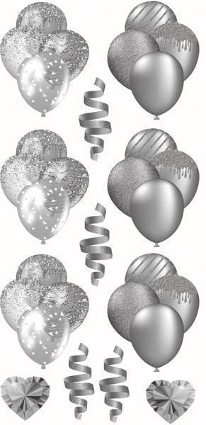 3 Sets of Balloon Bunches 8