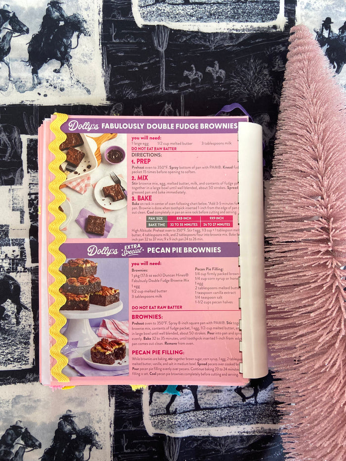 HANDMADE - Dolly: Double Fudge Junk Journal (100 Pages) - Deer Creek Mercantile