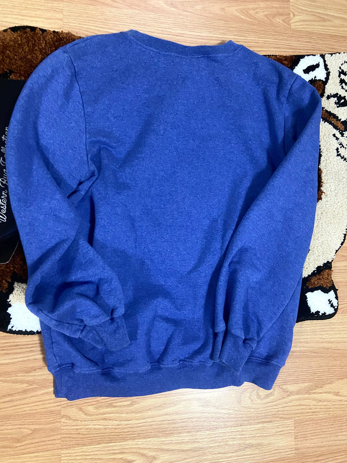 Vintage Blaire Christmas Cat Crewneck Sweatshirt, Size Medium - Deer Creek Mercantile