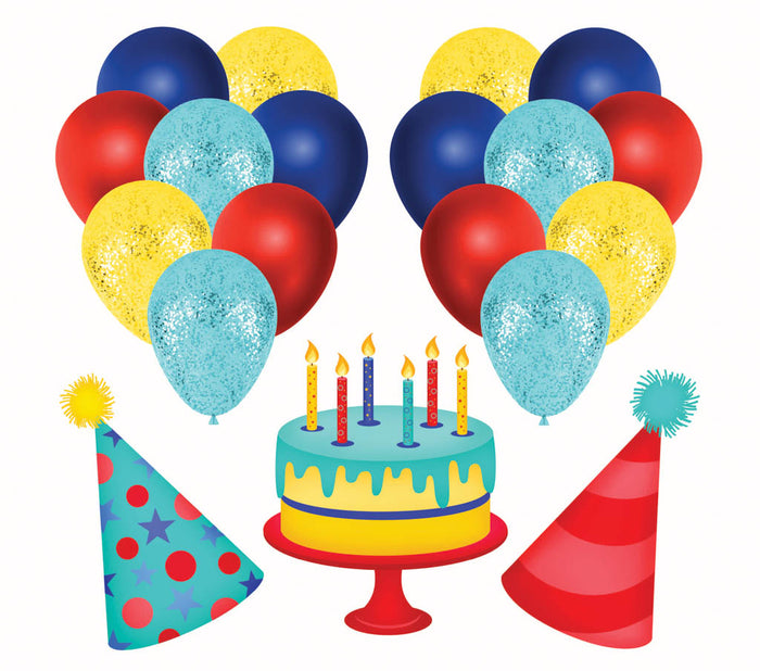 Birthday Set 3h Half Sheet (Must Purchase 2 Half sheets - You Can Mix & Match)