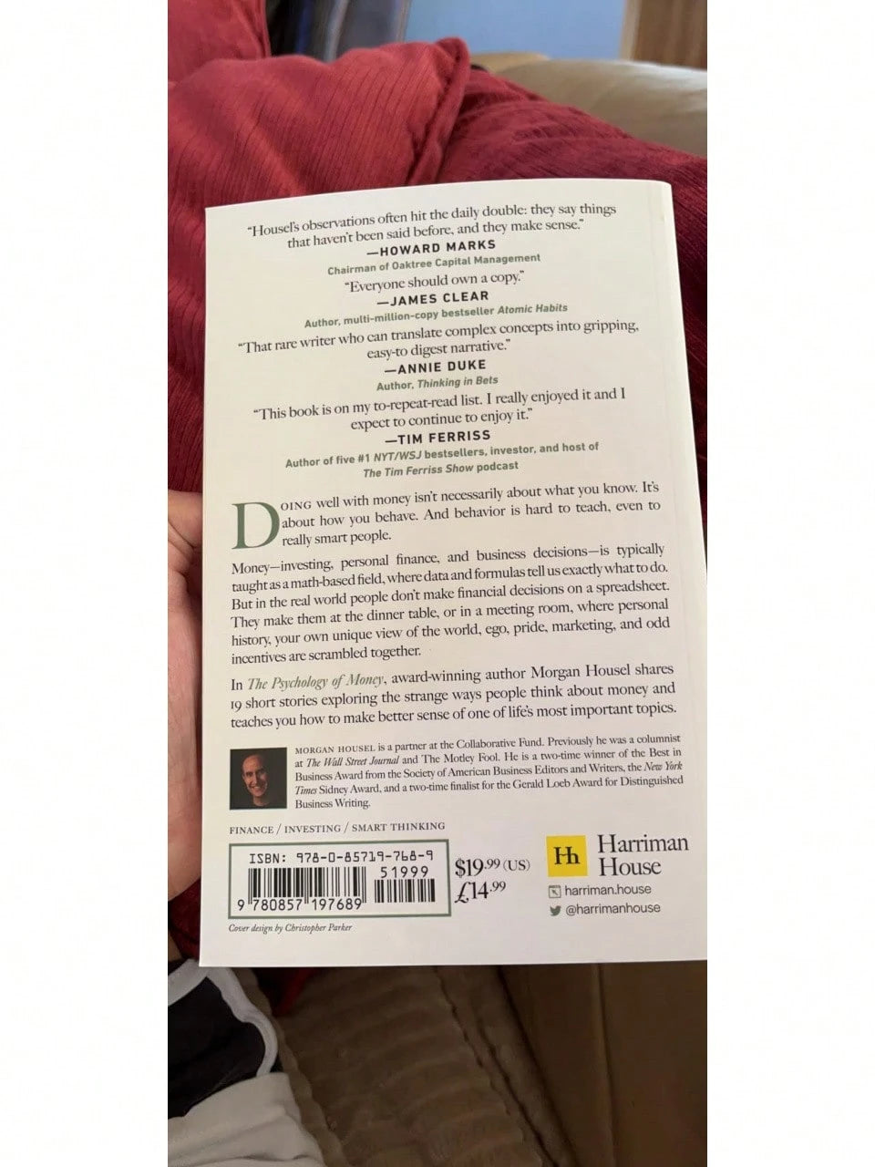 Books, The Psychology Of Money- Hardcover| Timeless Lessons On Wealth, Greed & Happiness| Financial Mindset & Investing Book| Perfect For Beginners, Professionals & Students Libros Para Leer