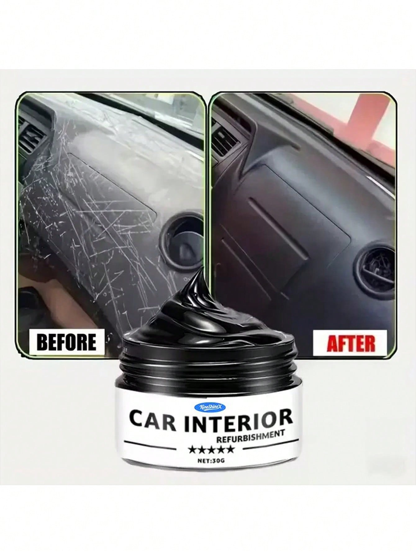 Car Repair Paste, Car Scratch Repair Paste, Car Interior Polishing Paste, Plastic Parts Scratch And Scuff Repair Paste, Car Care Paste, Tire Blackening Paste, Car Scratch Repair Paint, Car Parts