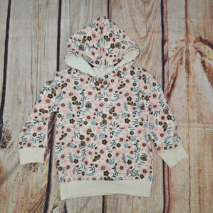 CLEARANCE CR KIDS FALL FLORAL PRINT TERRY POP OVER 24234TMUL