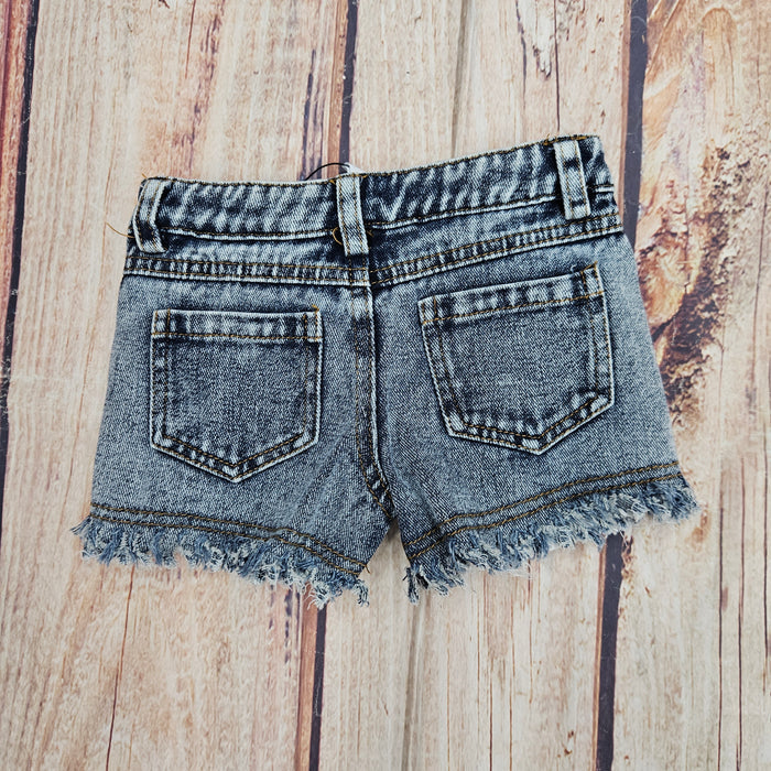 CLEARANCE ML KIDS DESTRUCTED DENIM SHORTS 0071