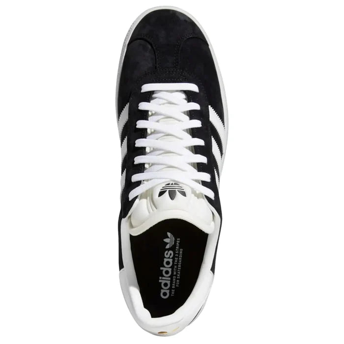 Scarpa Adidas Balck white Gazelle Adv