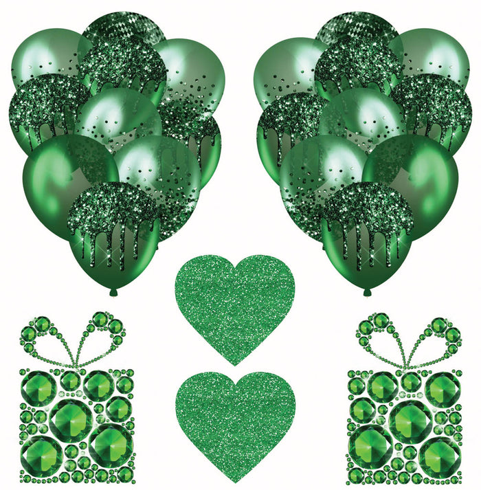 Green 3 Half Sheet (Must Purchase 2 Half sheets - You Can Mix & Match)