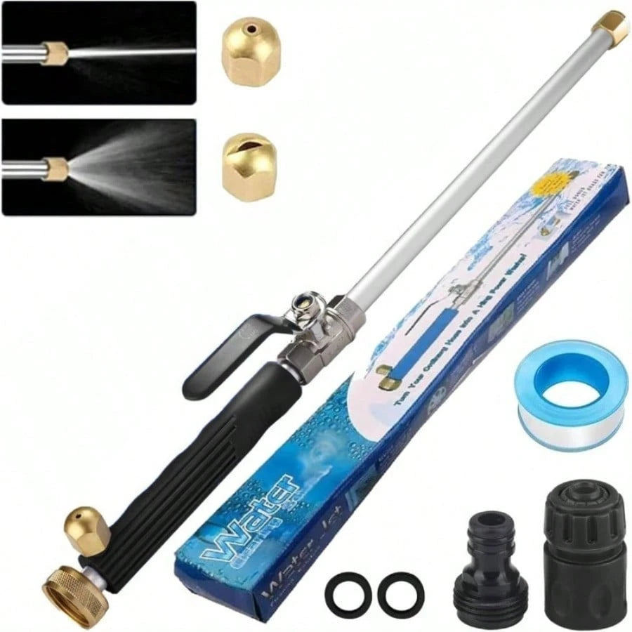 High Pressure Washer Extension Wand, Upgraded 2-In-1 Hydro Jet Hose Nozzle High Pressure For Car, 2026 New Water Arrow Sprayer, Jet Gutter Cleaning Tools For Patio Garden Outdoor Cleaning