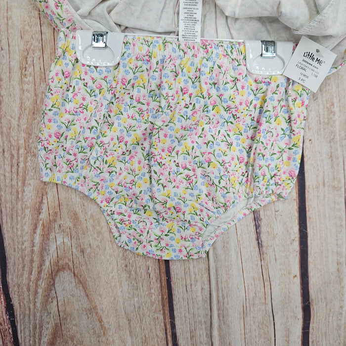 LITTLE ME GARDEN KNIT DRESS SET