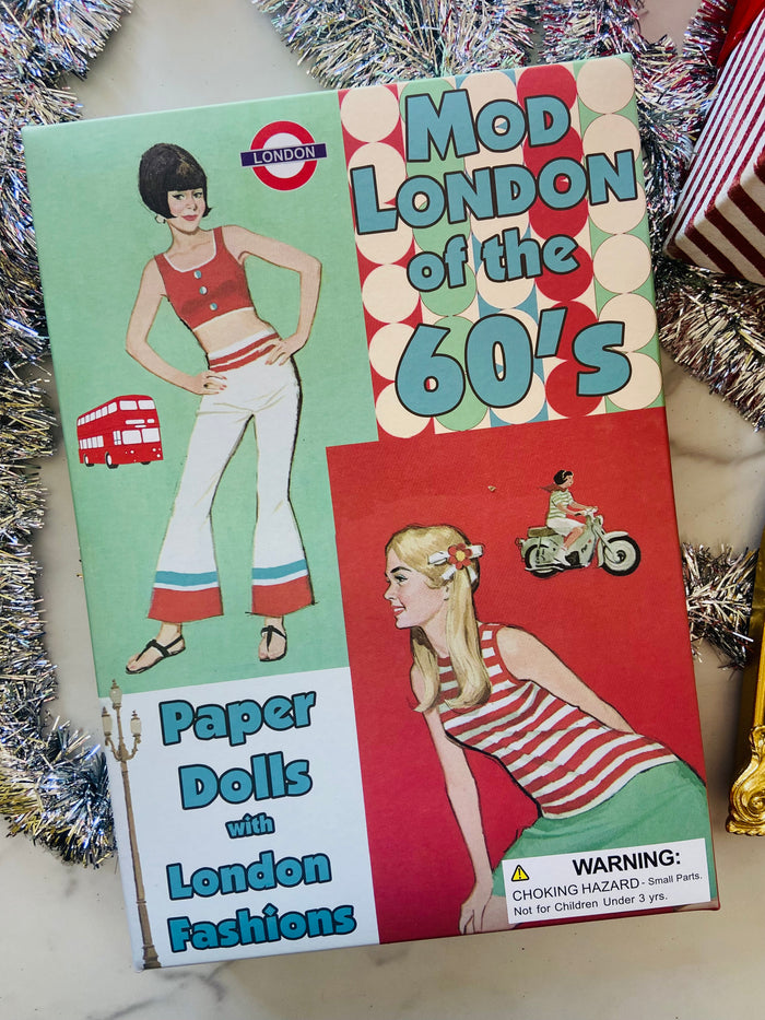 London Mod Paper Doll Box Set - Deer Creek Mercantile