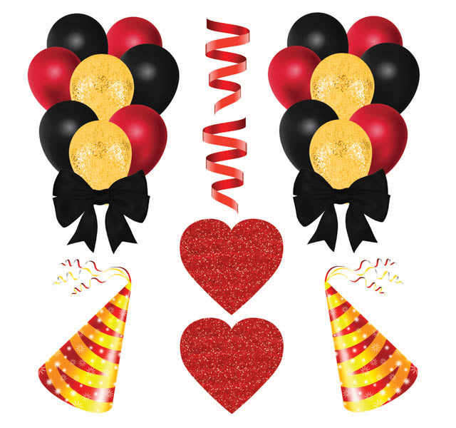 Mr. & Mrs. Mouse, Black, Yellow, Red Half Half Sheet (Must Purchase 2 Half sheets - You Can Mix & Match)3