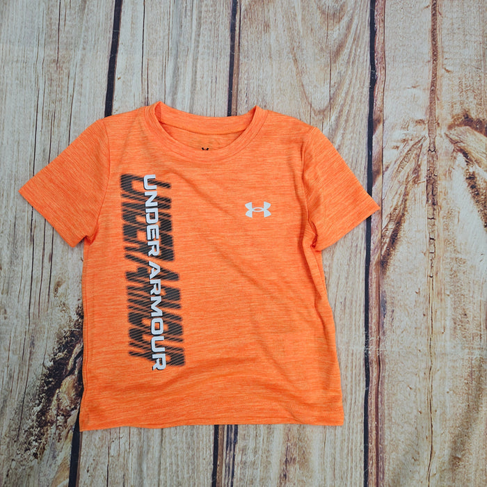 UNDER ARMOUR BOYS TECH WORDMARK BLAZE ORANGE UASIA07D-820