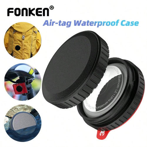 1/2/3/4pcs AirTag GPS Tracker Protective Case, IP68 Waterproof & Shockproof, Compatible With AirTag Pet Collar, Wallet, Bicycle, Keys And Other Accessories