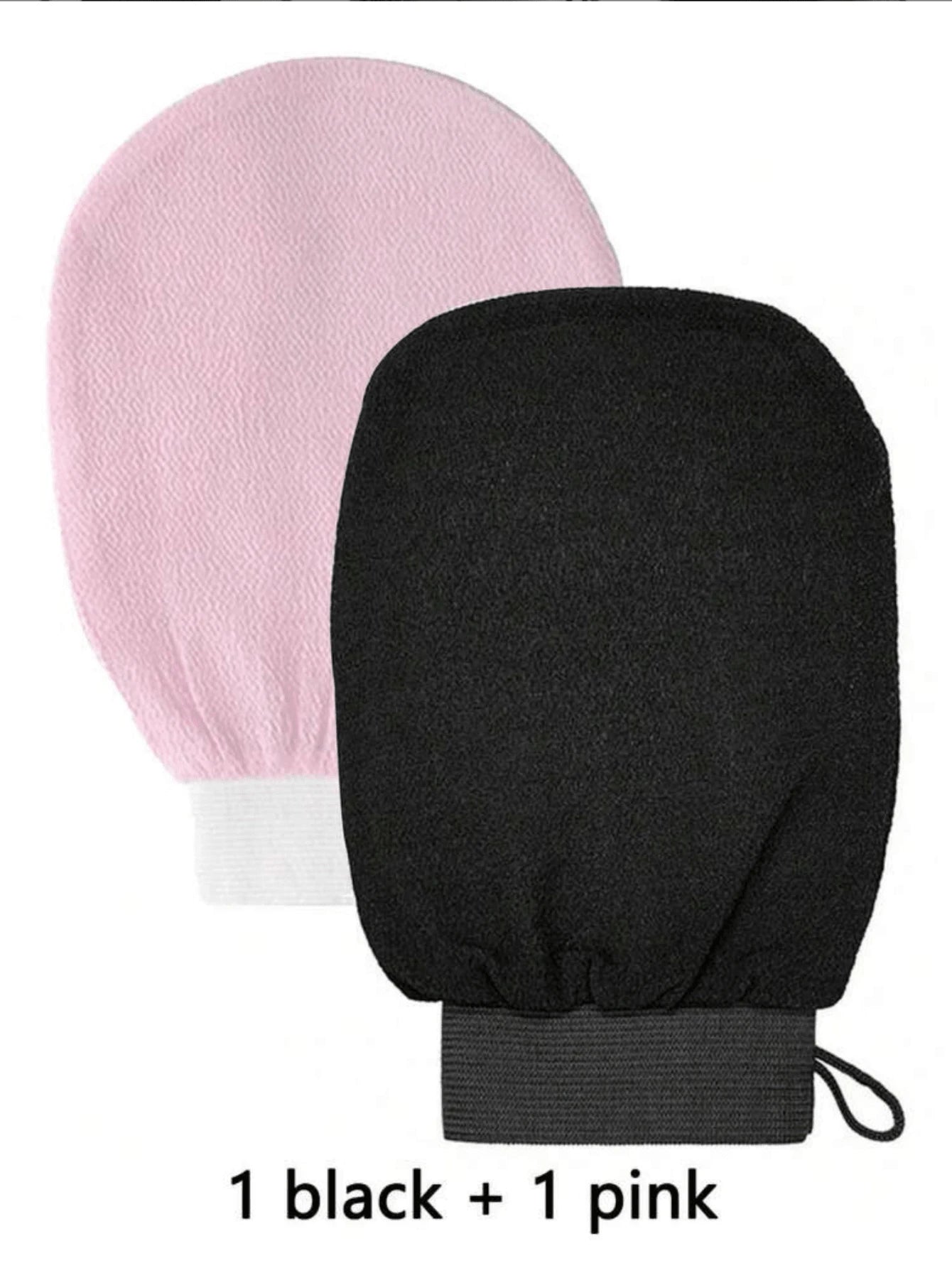 1/2/3pcs Exfoliating Body Scrub Gloves, Double-Sided Body Cleansing Towel, Suitable For SPA, Massage And Body Exfoliation, Suitable For Removing Dead Skin, Includes Multi-Color Deep Cleaning Bath Towe