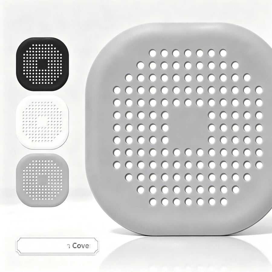 1/2/4pcs Silicone Bathtub Shower Hair Catcher Drain Stopper, Prevent Clogging And Odor, Suitable For Kitchen And Bathroom
