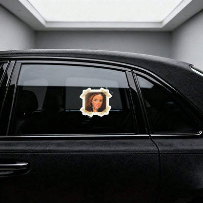 1/2/5pcs Disgusting Doll Expression Stickers, Suitable For Laptops, Water Bottles, Phones, Bags, Cars, Guitars, Vintage Photo Frames, Water Bottles, Laptops, Phones, Skateboards, Suitcases And Car Win