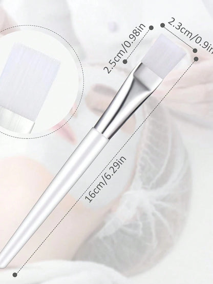 1/3/5/6/9pcs Transparent Face Mask Brushes Makeup Brush Tools Suitable For Face Mask, Eye Mask Application And DIY Needs