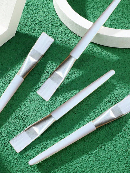 1/3/5/6/9pcs Transparent Face Mask Brushes Makeup Brush Tools Suitable For Face Mask, Eye Mask Application And DIY Needs