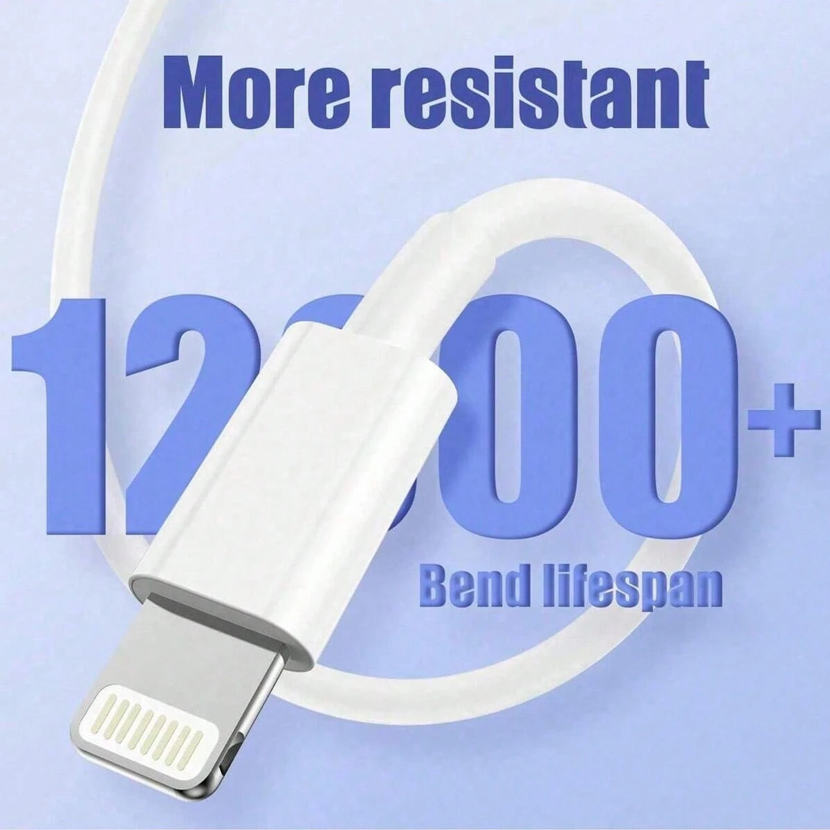 1/3/5pcs Apple Lightning Charging Cable, Fast Charging, 3.3FT/100cm Length, Compatible With IPhone 14 13 12 11 Pro Max Plus