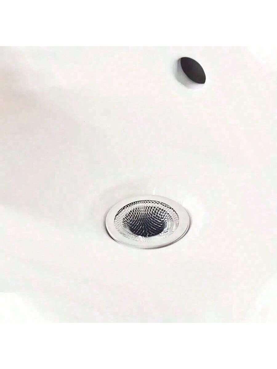 1-3pcs Stainless Steel Bathroom Sink Strainer- Hair Catcher And Drain Filter Home Bathroom Decor Fall Decor Back To School