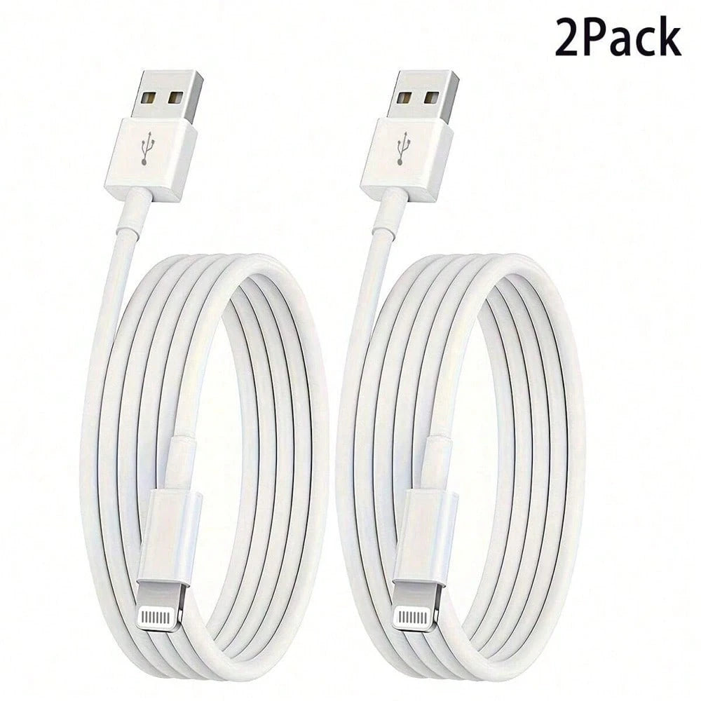 1-4pcs Apple Charging Cable, 3.3ft (Approx. 1m), Compatible Charging Cable, USB To Lightning Fast Charging, Compatible With Iphone 14/13/12/11/11 Pro/11 Max/X/XS/XR/XS Max/8/7, (White), Nan MFi Certif