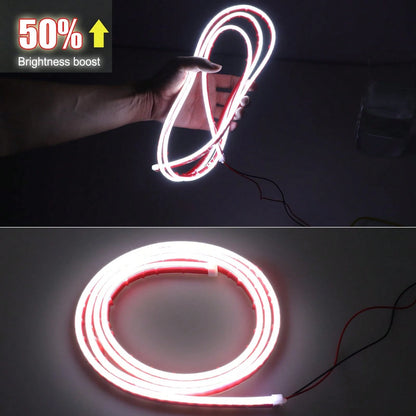 1.8M Flexible LED Hood Light, Automotive Hood Light Strip, Universal 12V Car Hood Light Strip, Flexible LED, Suitable For Sedans, SUVs, Trucks-Car Decor\Car Stuff\Car Acessesories\Car Accessories\Car\