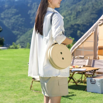 1 Foldable Stool Portable Folding Stool, Telescopic Lightweight Chair For Outdoor Camping, Fishing, Indoor Kitchen Use, Maximum Load Capacity 400 Lbs, Rainbow Colored Stool, Easter Gift
