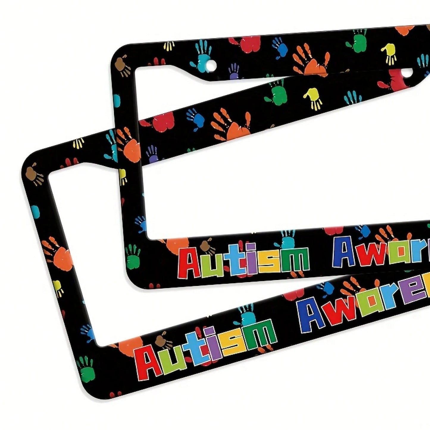 1-Pack, Car License Plate Frame, Aluminum Metal Car License Holder, Suitable For The USA And Canada, Birthday Gifts, Holiday Gifts, Unisex Decorative Car Additions, 16.0X30.99 Cm, 2D Flat