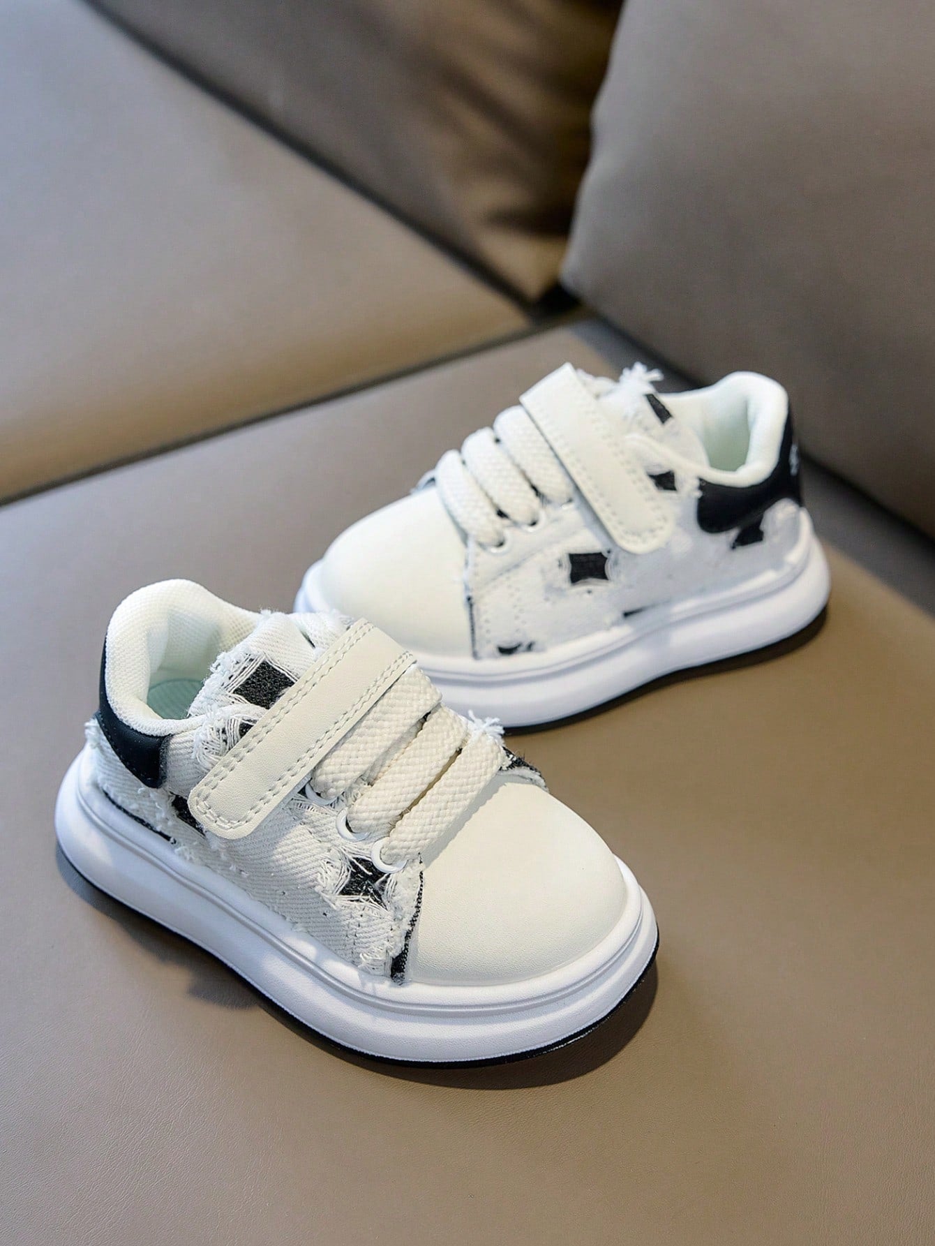1 Pair Kids Fashion Sports Shoes, Boys And Girls College Style Casual Shoes, Baby Low-Top Sneakers