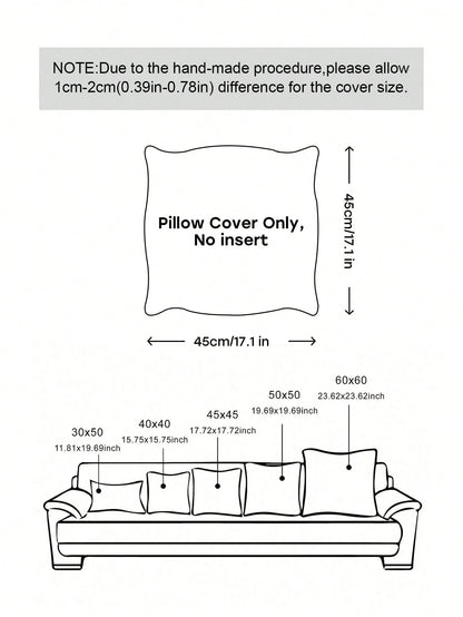1 Piece, Bohemian Retro Pillow Cover, Material Polyester Fiber, Sofa Home Office Decoration