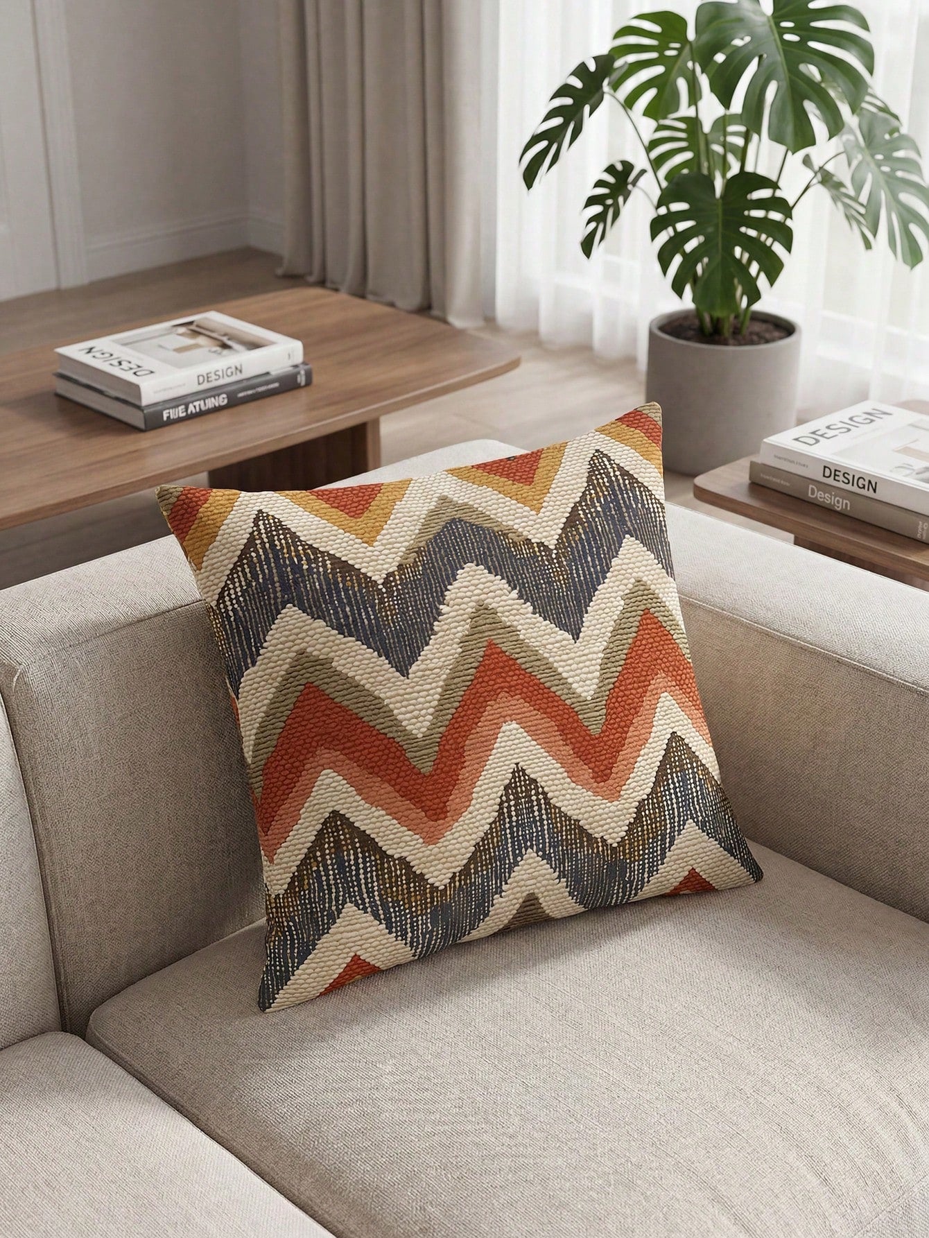 1 Piece, Bohemian Retro Pillow Cover, Material Polyester Fiber, Sofa Home Office Decoration