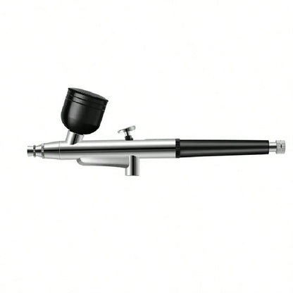 1 Set 0.3mm Single-Action Airbrush With 10ml Metal Cup, Trigger-Style Airbrush, Suitable For Model Cake Art, Nail Art, Crafts, Compatible With Most Airbrush Compressors