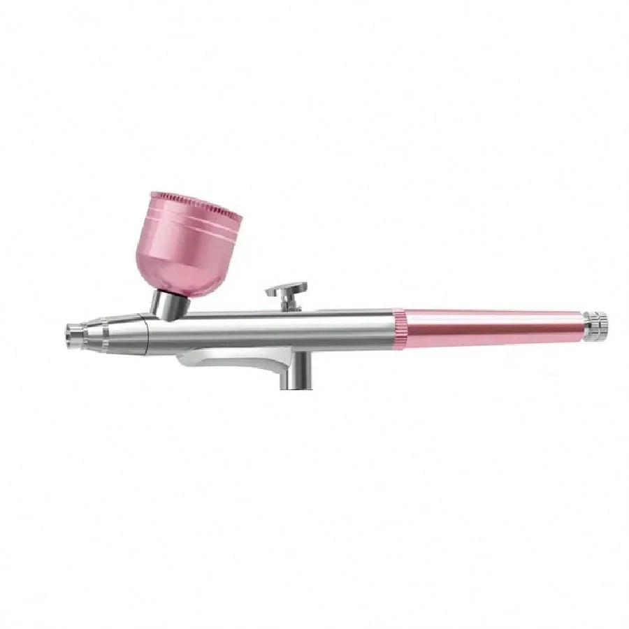 1 Set 0.3mm Single-Action Airbrush With 10ml Metal Cup, Trigger-Style Airbrush, Suitable For Model Cake Art, Nail Art, Crafts, Compatible With Most Airbrush Compressors