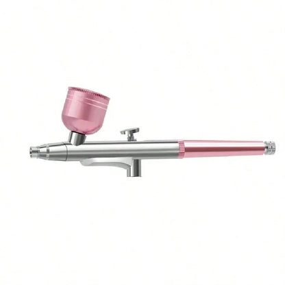 1 Set 0.3mm Single-Action Airbrush With 10ml Metal Cup, Trigger-Style Airbrush, Suitable For Model Cake Art, Nail Art, Crafts, Compatible With Most Airbrush Compressors