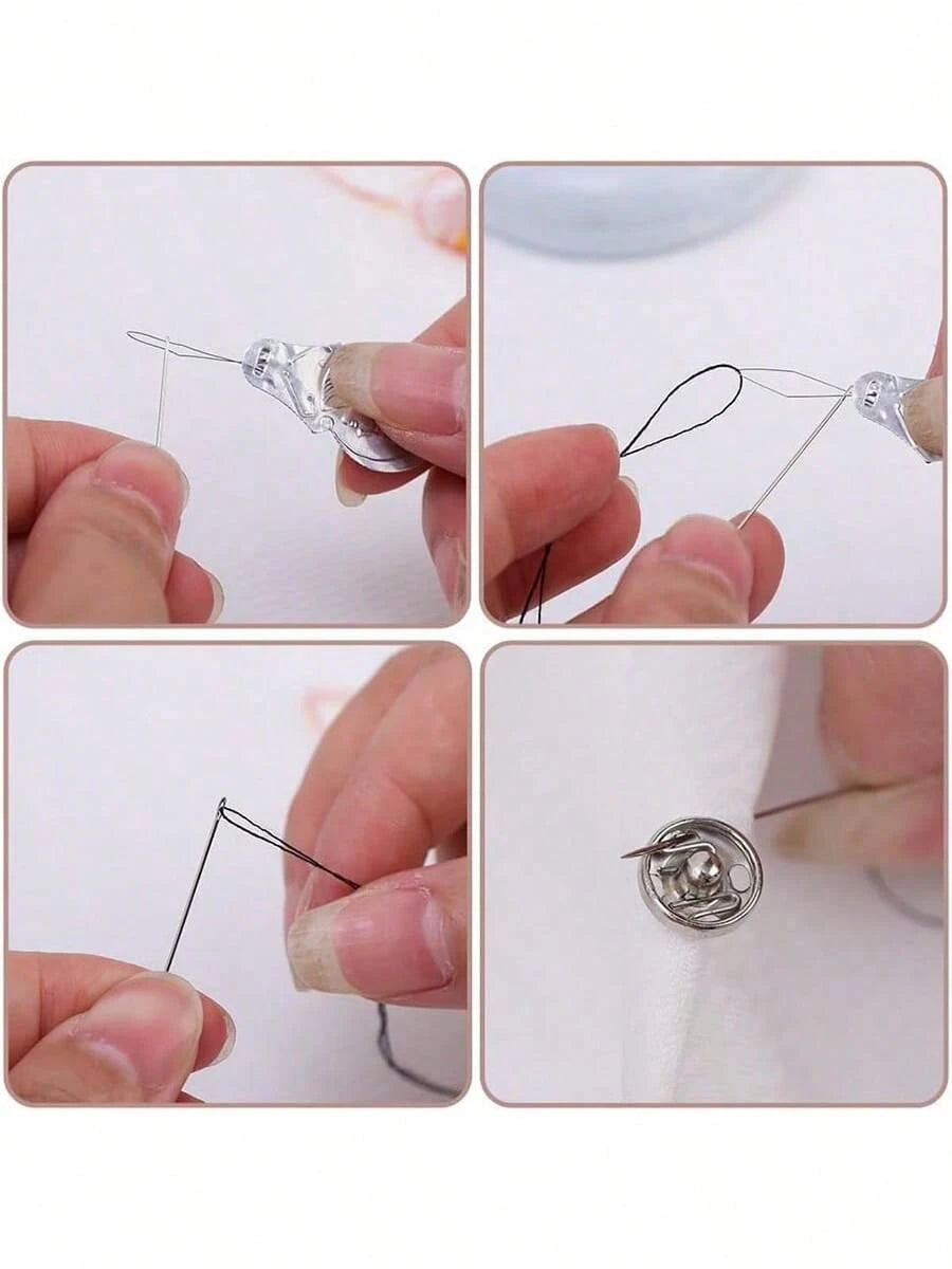 1 Set Luxury Mini Travel Sewing Kit- Portable Emergency Repair Kit For Beginners, Travelers, Hotels, Charities And Homeless People, Includes Various Threads, Sharp Scissors, Hand Sewing Needles And E