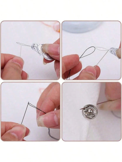 1 Set Luxury Mini Travel Sewing Kit- Portable Emergency Repair Kit For Beginners, Travelers, Hotels, Charities And Homeless People, Includes Various Threads, Sharp Scissors, Hand Sewing Needles And E