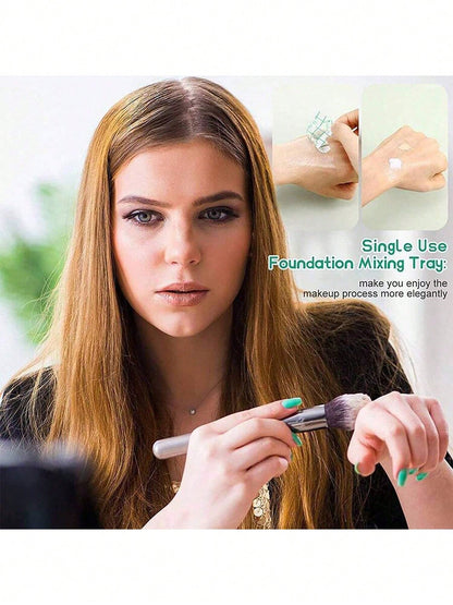 10/100/200/300/500pcs Disposable Makeup Palette Accessories Makeup Tools