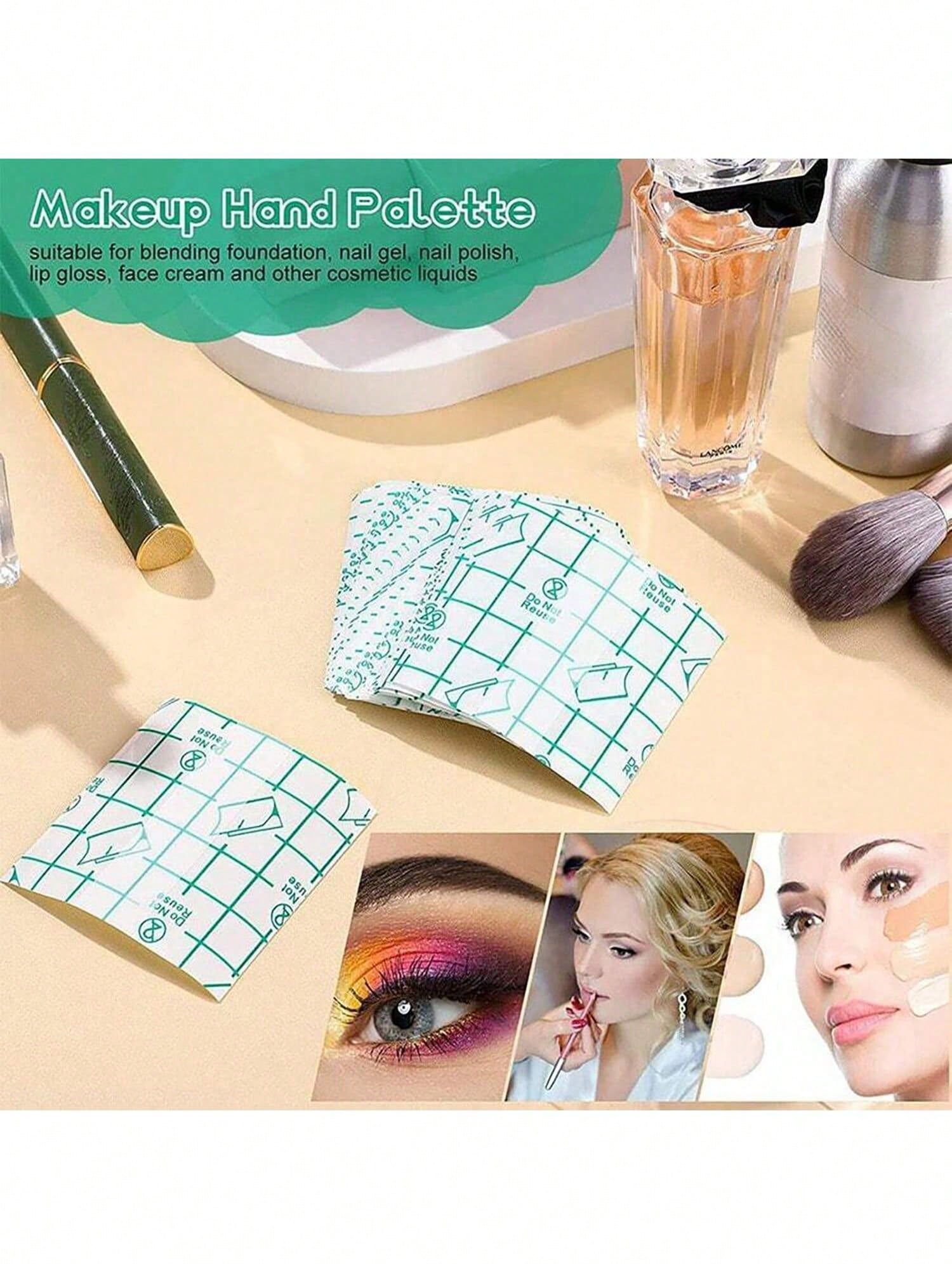 10/100/200/300/500pcs Disposable Makeup Palette Accessories Makeup Tools