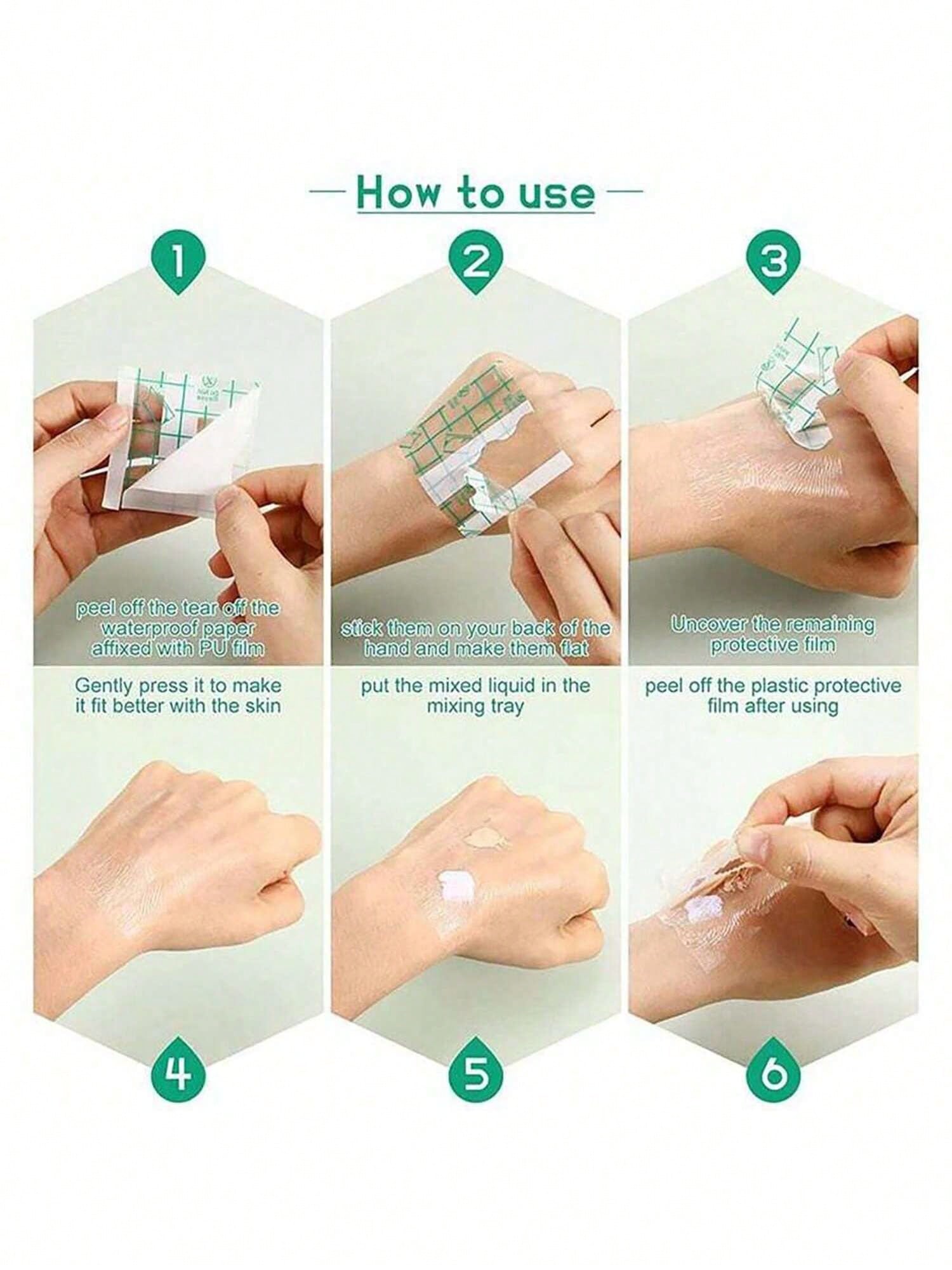10/100/200/300/500pcs Disposable Makeup Palette Accessories Makeup Tools