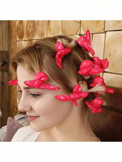 10/15pcs Heatless Sponge Hair Curlers, Overnight Curling Rods, Suitable For All Hair Types, Big Waves, Slouchy Person's Hair Curler, Suitable For Daily Hair Curling, Can Be Used As Gift, Christmas, Th