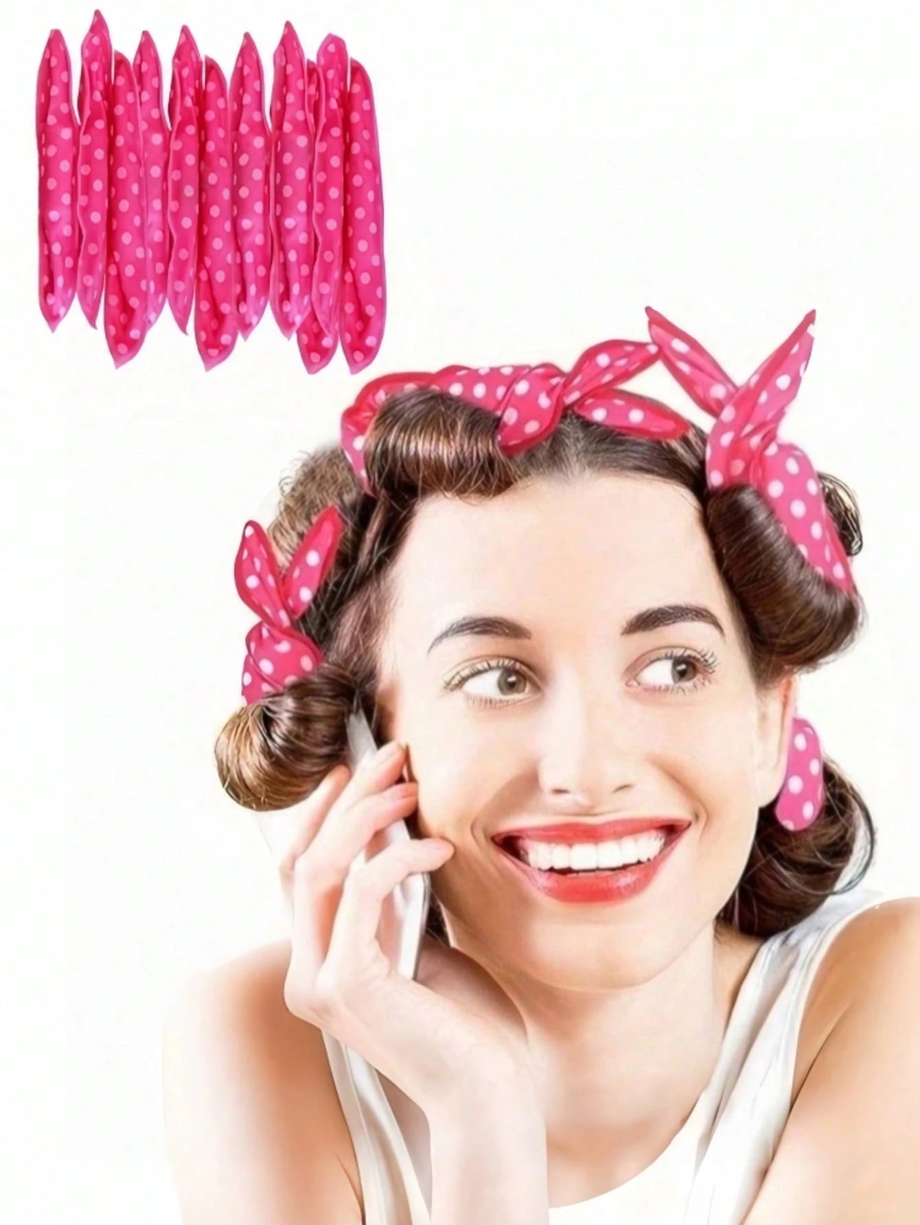 10/15pcs Heatless Sponge Hair Curlers, Overnight Curling Rods, Suitable For All Hair Types, Big Waves, Slouchy Person's Hair Curler, Suitable For Daily Hair Curling, Can Be Used As Gift, Christmas, Th