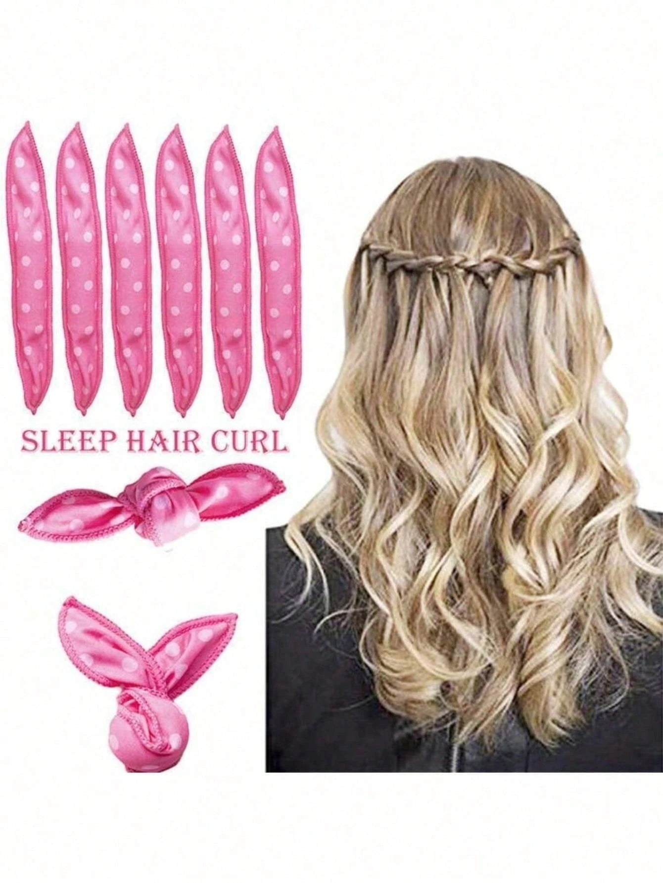 10/15pcs Heatless Sponge Hair Curlers, Overnight Curling Rods, Suitable For All Hair Types, Big Waves, Slouchy Person's Hair Curler, Suitable For Daily Hair Curling, Can Be Used As Gift, Christmas, Th