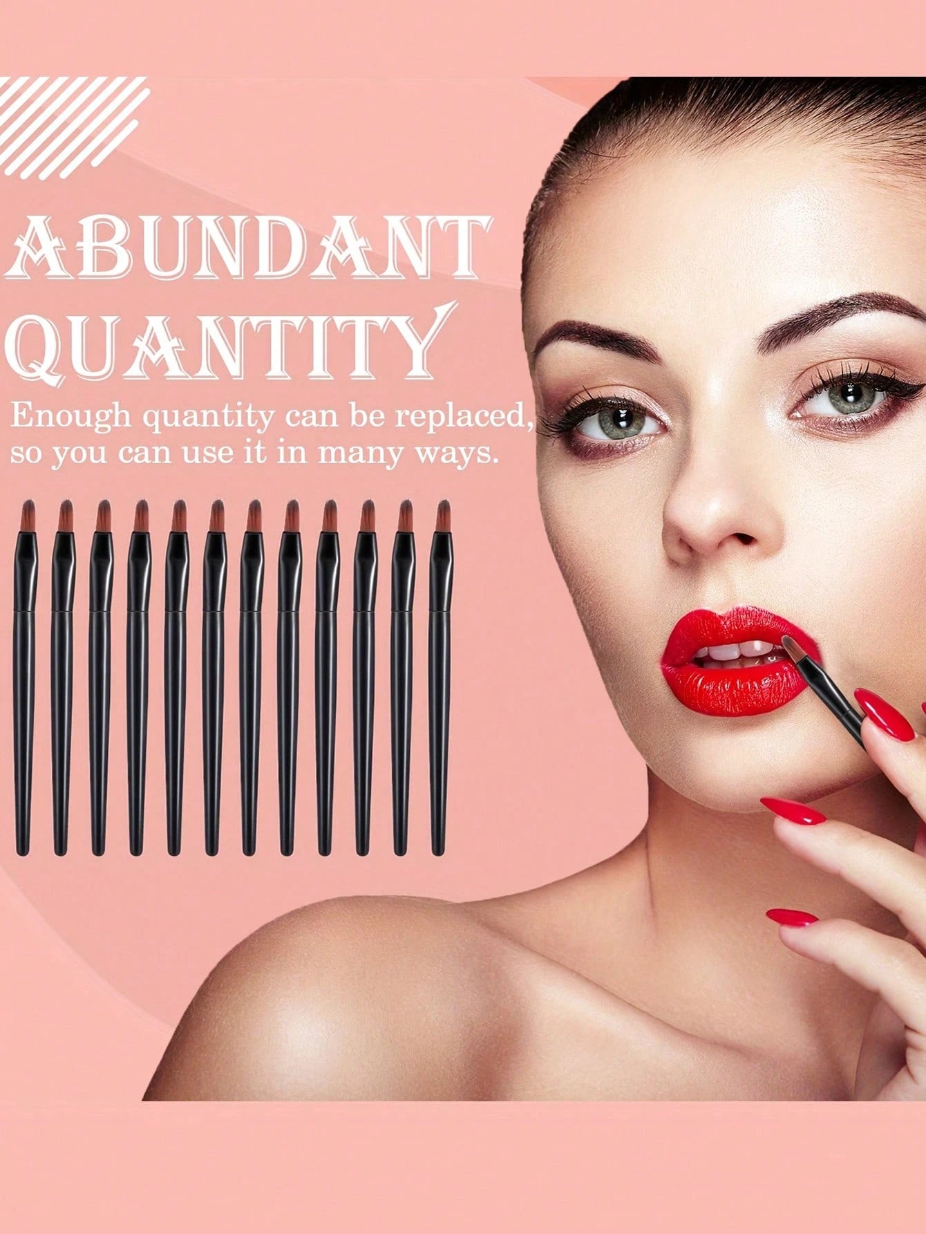10/20/50/100pcs Lip Brushes, Reusable, Wholesale Of Small Lip Applicators, Multi-Functional Lip Brush Tools, Beauty Tools