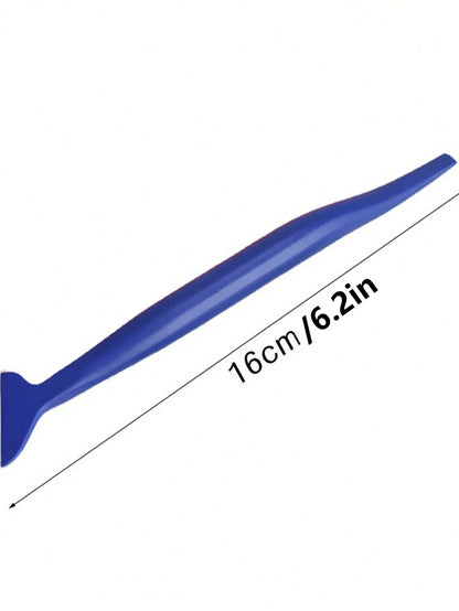 10PCS Aluminum Alloy Car Tint Squeegee Tool Kit With Felt Edged Squeegee For Car Window Tinting, Plastic Scraper Included