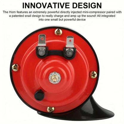 12V Super Loud Train/Truck Horn Kit – Air Horn For Cars, Trucks & Motorcycles| Alternative Electronic Parts For Cars, High-Quality Construction