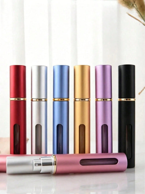 14/7/5/3/1pc 10ml/5ml Refillable Perfume Bottles, Refillable Perfume Spray Bottles Dispenser With Visible Window, Portable Perfume Refillable Sprayer, Easily Check Remaining Perfume Amount, Travel Per
