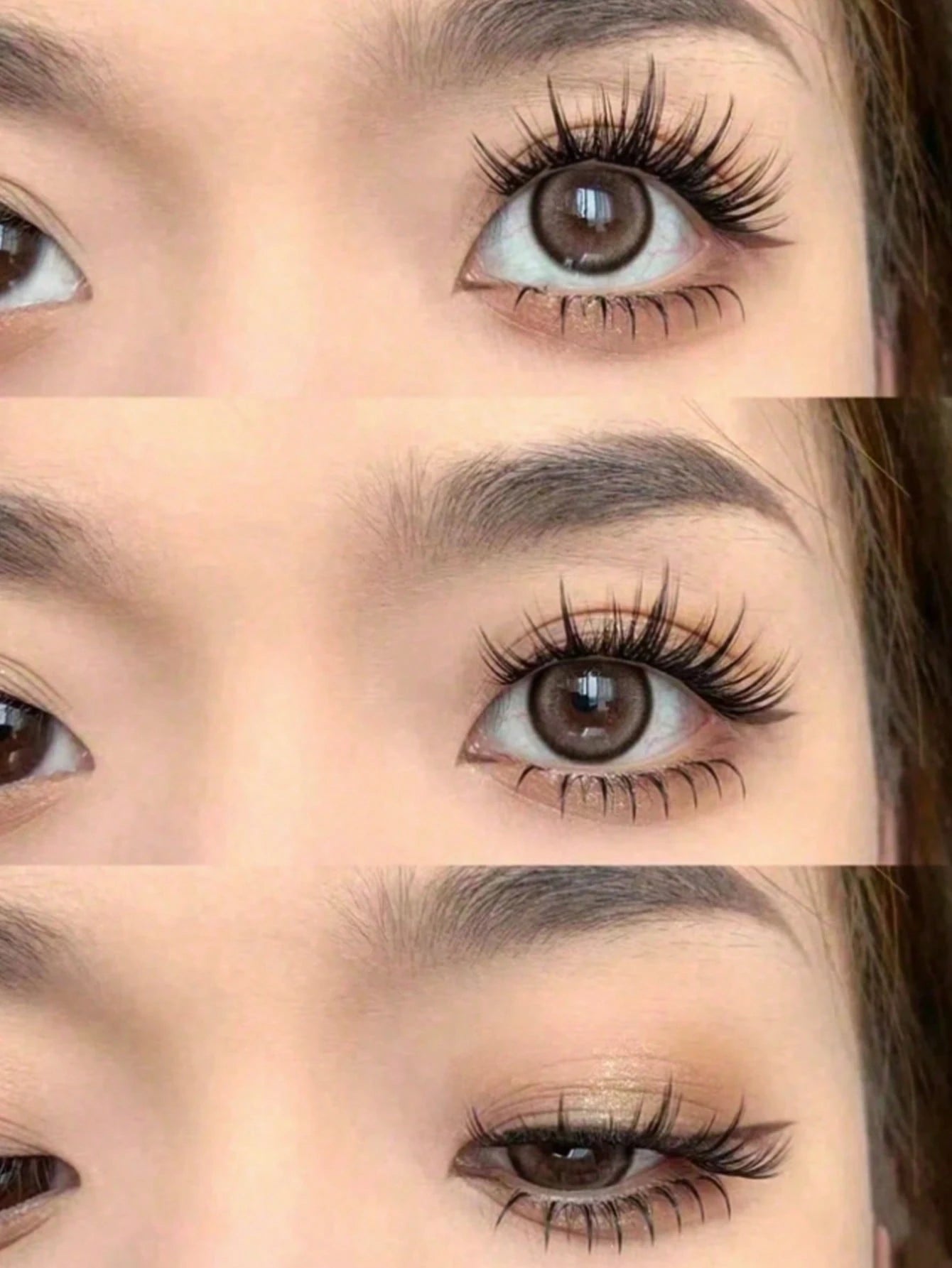 156PCS Pure Wild Little Devil Comic False Eyelash Clusters, Fluffy And Plump, Suitable For Daily Use, Weddings, Dating, Parties, Music Festivals, Christmas, Halloween, Reusable Eyelash Clusters, Segme